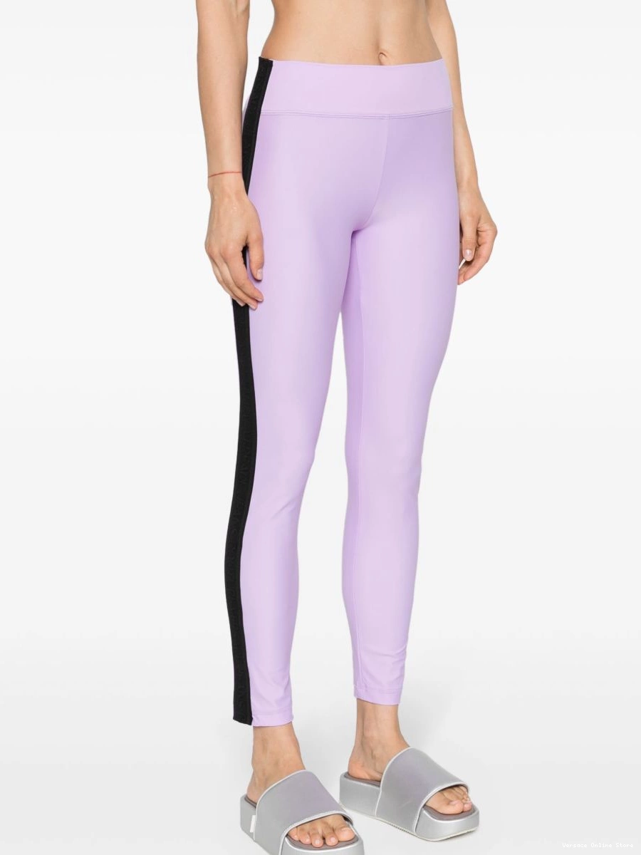 Cheap leggings Women Versace Jeans logo-jacquard Couture 0811
